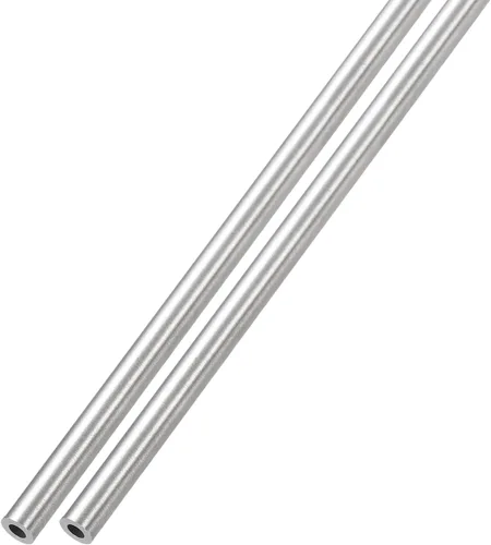 Vista 14 de METALLIXITY Tubo de acero inoxidable 316 (0.039 in de diámetro exterior x 0.006 in de pared T x 9.843 in de largo), 2 piezas, tubo recto