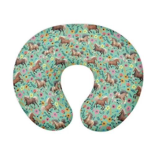 Vista 35 de Funda de almohada de lactancia de alpaca arcoíris para alimentación con biberón, funda de almohada de lactancia transpirable extraíble para bebé