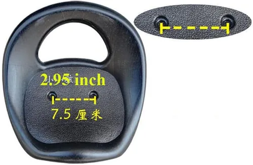 Vista 3 de Reemplazo de asiento de triciclo para niños pequeños con tornillos de montaje para niños, respaldo de triciclo, piezas de reparación para niños
