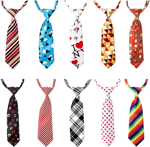 Vista 8 de Segarty Corbatas para perros grandes, corbata para el cuello de mascotas, con cuello ajustable, corbatines a granel, corbatines a granel, accesorios