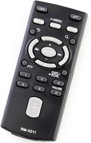 Vista 2 de RM-X211 Control remoto de repuesto para estéreo de coche Sony CDX-GS500R CDX-GT40U CDX-GT40UW CDX-GT45U CDX-GT66UPW CDX-GT56UI CXS-GT5616F