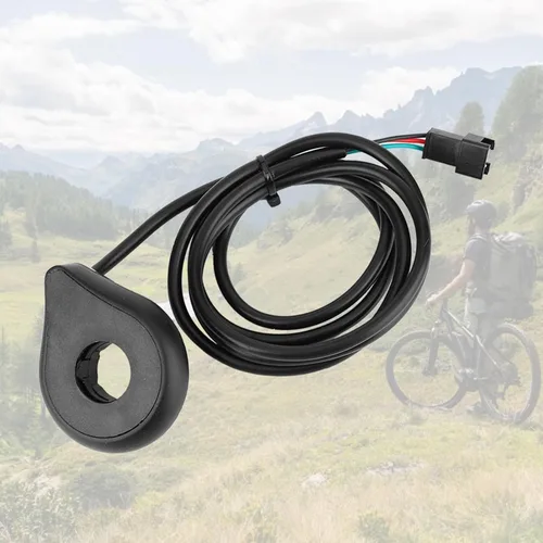 Vista 4 de Estink Sensor de asistencia de pedal, negro ABS eléctrico Pedal Assist 12 Imanes Asistente Sensor de velocidad Sistema de accionamiento eléctrico E