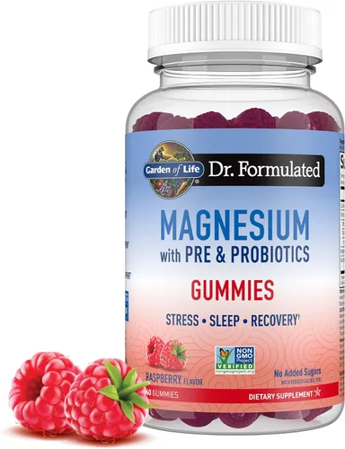 Vista 5 de Garden of Life Organics - Gomitas de respuesta inflamatoria de cúrcuma y suplemento de citrato de magnesio formulado por el Dr