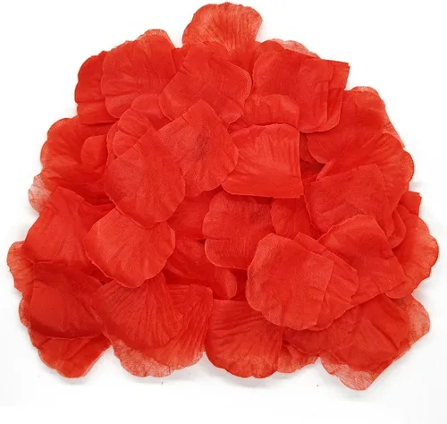 Vista 16 de JHFGJGH 500 Piezas Pétalos de Rosa Negros Exquisitos, Pétalos de Rosa de Seda de Imitación, Pétalos de Flores Artificiales para Noches Románticas