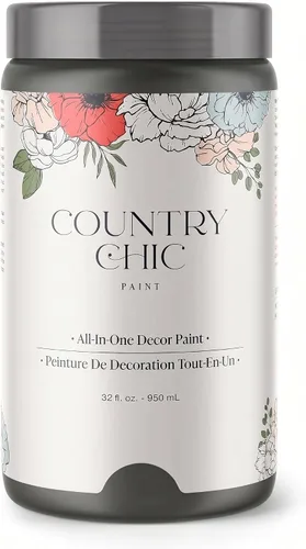 Vista 142 de Country Chic - Pintura a la tiza todo en uno para muebles y armarios, ecológica, acabado mate, con primer y sellador, para madera y metal, Alchemist
