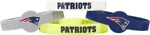 Vista 12 de Pulseras de silicona de la NFL, paquete de 4