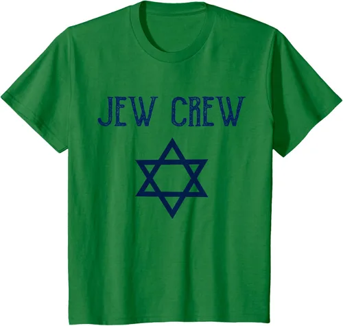 Vista 55 de Camiseta Jew Crew Jewish Star, gris, S