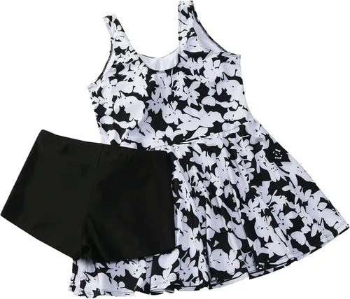 Vista 6 de Conjunto de bikini sexy para mujeres, trajes de baño de dos piezas con estampado de rayas y shorts