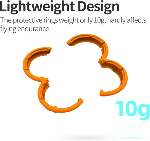 Vista 3 de Accesorios para protectores de parachoques Neo Dron, protector de hélice Protector de cardán protector de anillo anticolisión para accesorios DJI