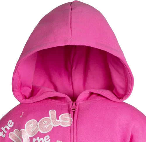 Vista 8 de CoComelon JJ - Sudadera con capucha de forro polar con cremallera y chip de sonido iTalk