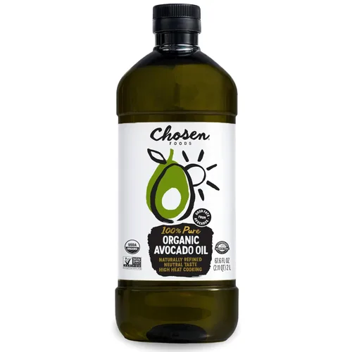 Vista 7 de CHOSEN FOODS Aceite de Aguacate Orgánico, 33.81 FL OZ