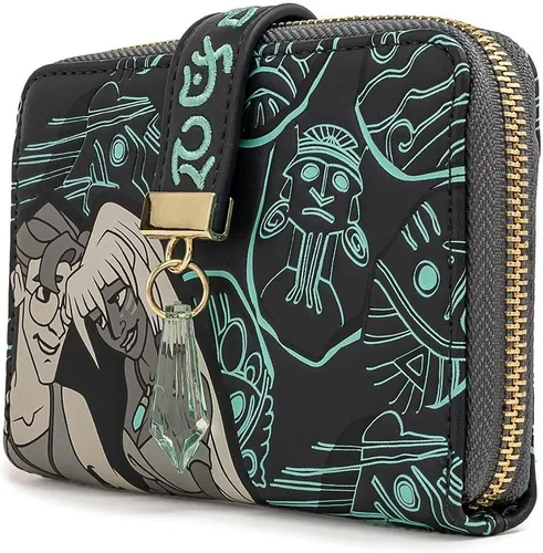 Vista 2 de Loungefly Disney Atlantis - Cartera Kida Milo para el 20 aniversario