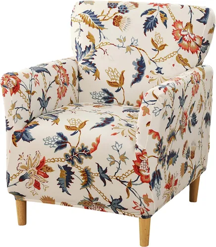 Vista 42 de HAOYONG - Funda elástica de terciopelo para silla de banquete, fundas para sillas de 1 pieza, fundas para sillones de sofá, funda suave para sillón