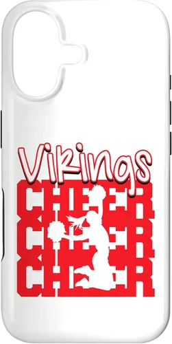 Vista 32 de Vikings Cheer Back to School Cheerleading Spirit R Case for iPhone 16