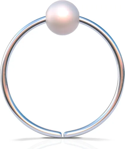 Vista 6 de Variedad de aretes de aro para cartílago