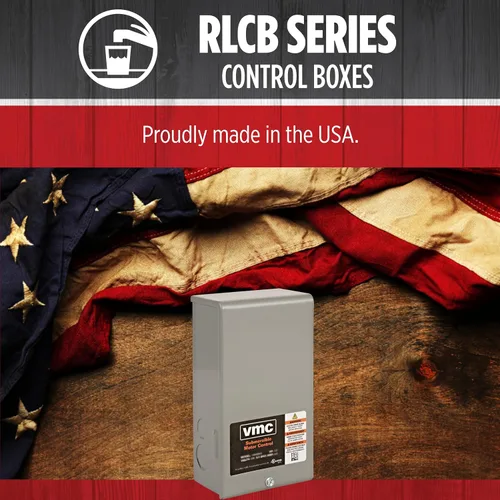 Vista 5 de Red Lion RLCB05-115 1/2-HP Caja de control VMC de 115 voltios para bomba de pozo, gris, 640188