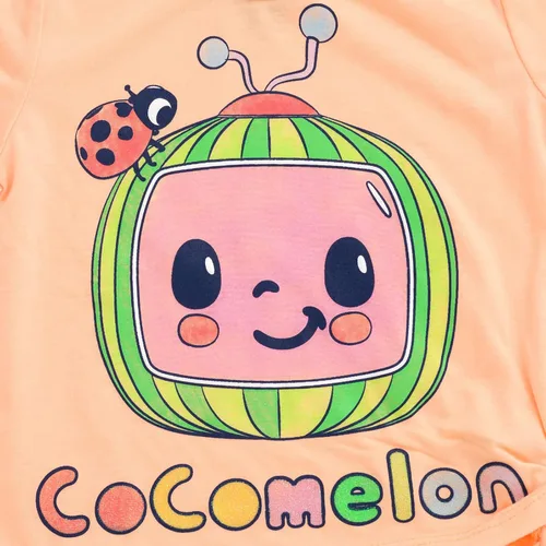 Vista 5 de CoComelon JJ - Conjunto de camiseta y pantalones cortos para bebés y niños pequeños