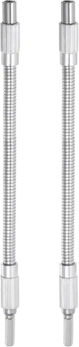 Vista 7 de uxcell 2pcs 1/4 "vástago hexagonal flexible extensión eje 7.874 in puntas de destornillador suaves