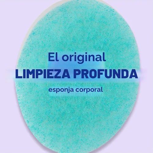 Vista 10 de Buf-Puf Esponja corporal, esponja de baño, desarrollada por dermatólogos, limpia la piel de la suciedad y el exceso de aceite, reutilizable