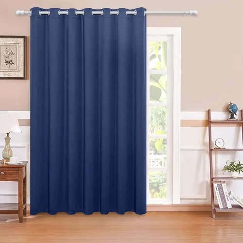 Vista 61 de MYSKY HOME Cortinas Aqua para Armario para Entrada Cortina Opaca para Puerta para Sala de Estar Cortina Oscurecedora de Habitación con Ojales