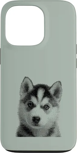 Vista 10 de Chic Husky Puppy for Dog Mom and Paw Parents Case for iPhone 16