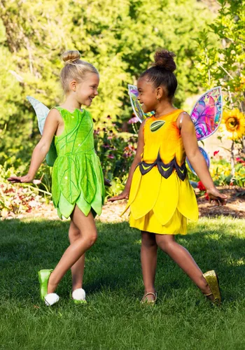 Vista 4 de Disfraz de Niña Iridessa de las Hadas Disney para Niños Pequeños Multicolor