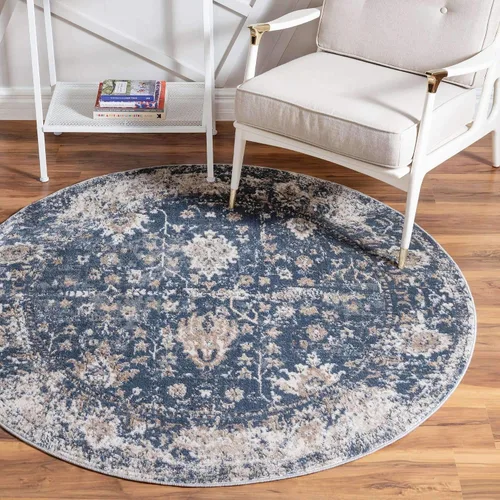 Vista 33 de Unique Loom Portland Collection - Alfombra central (2 pies 2 pulgadas x 3 pies 1 pulgada, rectangular, negro y blanco/negro)