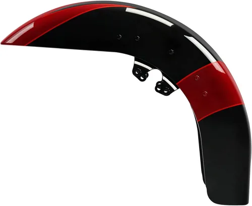 Vista 45 de HR3 Guardabarros delantero de whisky ámbar a juego compatible con Street Glide FLHX 2014 y Road Glide FLTRX 2016 (reemplazo para OEM)