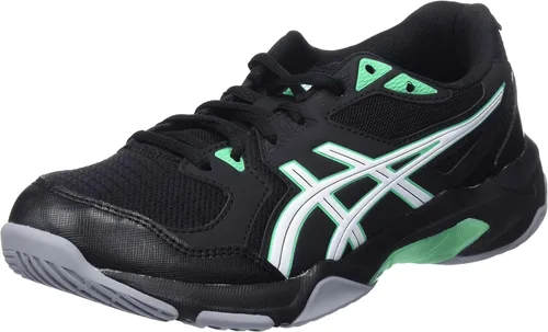 Vista 15 de ASICS Zapatos de voleibol Gel-Rocket 10 para hombre, Negro, M US Negro/New Leaf