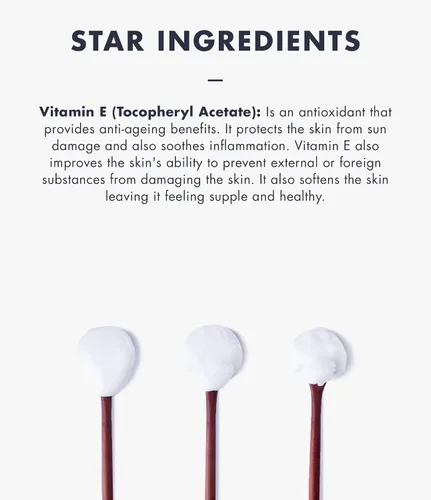 Vista 3 de DearKlairs Mascarilla para dormir con vitamina E, cuidado hidratante coreano durante la noche, 0.5 onzas Niacinamida y adenosina, aumenta tu paso