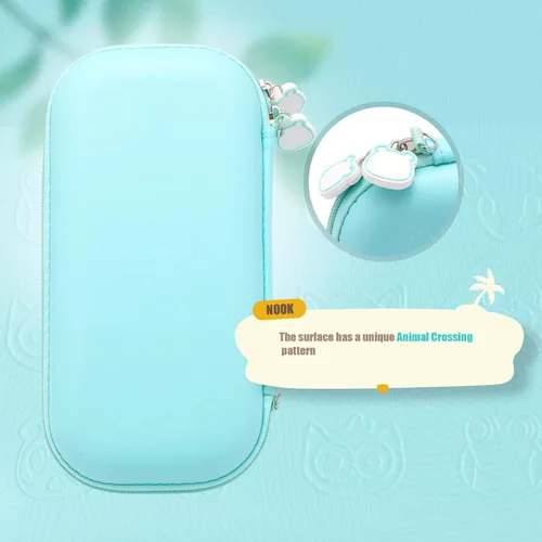 Vista 2 de Switch Case Animal Crossing, Switch Animal Crossing Bundle, Animal Crossing Nintendo Switch Case, Thumb Grips, Headphone Adapter, Switch Stand