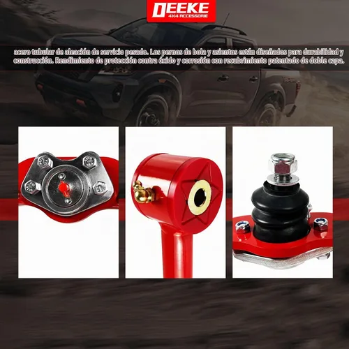 Vista 5 de Brazos de control superiores delanteros para Jeep Grand Cherokee (WK2)/Dodge Durango 2011-2015, brazos de control delanteros tubulares elevados