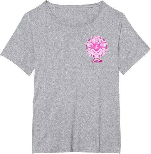 Vista 19 de Barbie The Movie - Camiseta con insignia de Ken Flamingo, Negro