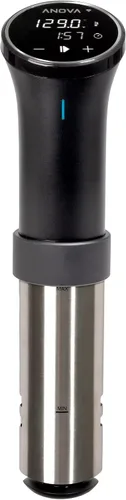 Vista 2 de Anova Precision Cooker 3.0 y ANVS01-US00 Anova Precision Vacuum Sealer, incluye 10 bolsas precortadas, para almacenamiento de alimentos y vacío