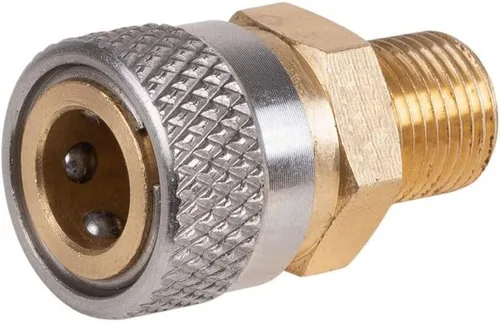 Vista 7 de Adaptador universal de enchufe de desconexión rápida de rosca macho BSPP de 1/8 pulgadas, hembra de desconexión rápida a 1/8 pulgadas BSPP macho