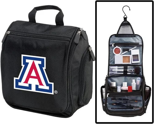 Vista 9 de Broad Bay Texas A&M - Neceser o kits de afeitado para hombre, organizador de viaje colgante, Multicolor Negro, Tamaño único, Texas A&m - Neceser