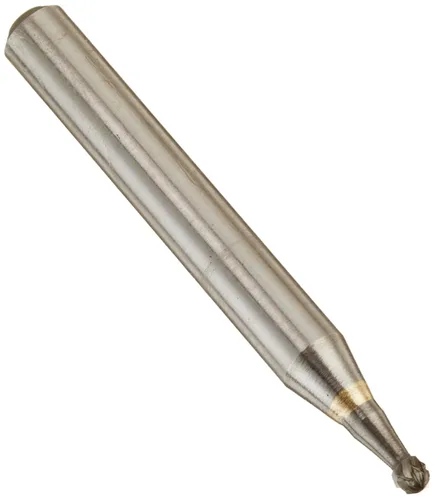 Vista 106 de Drill America SA-1 Rebaba de carburo/lima giratoria cilíndrica de doble corte para amoladora de troquel de 1/4" de diámetro x 5/8" de longitud