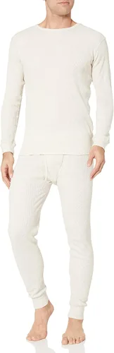 Vista 11 de Amazon Essentials - Conjunto de ropa interior térmica Long Johns para hombre Negro