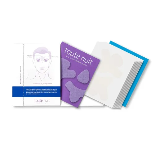 Vista 7 de Toute Nuit - Parches antiarrugas – Jet – Cinta facial para frente y líneas grandes fruncidas – Parches hipoalergénicos antiarrugas – 20