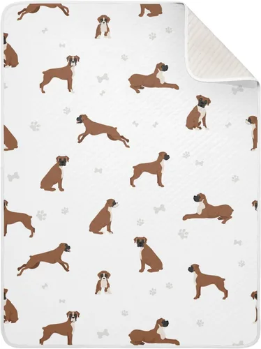 Vista 23 de Manta de envoltura para ejercicios de Doberman de algodón para bebés, manta de recepción, manta suave y ligera para envolver para cuna, cochecito