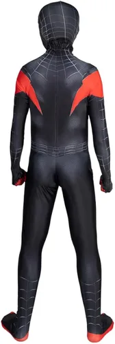 Vista 4 de ITAOCA Disfraz de superhéroe para niños, body de elastano para Halloween, cosplay