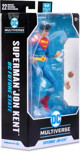 Vista 9 de McFarlane Toys DC Multiverse Superman - Figura de acción de Jonathan Kent Future State de 7 pulgadas con accesorios