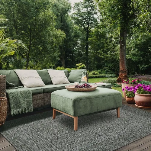 Vista 67 de Superior Alfombra de área grande para interiores y exteriores, reversible, trenzada, decoración del piso del hogar para sala de estar, cocina