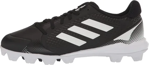 Vista 8 de adidas Purehustle 2 Md - Tenis de béisbol para mujer, Núcleo negro y blanco.