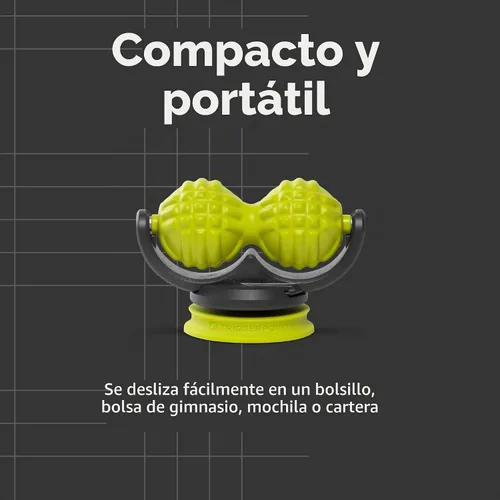 Vista 7 de TRIGGERPOINT Bola de masaje montable Pro – Herramienta de recuperación montada en la pared con accesorios individuales y estilo cacahuete, espuma