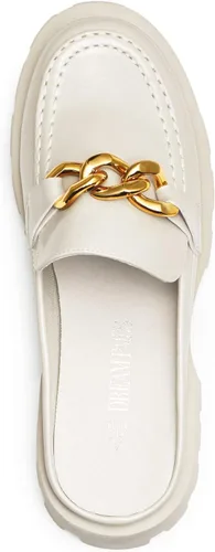 Vista 4 de DREAM PAIRS Mocasines para mujer, sin cordones, con plataforma, gruesos, cómodos, gruesos, planos, mocasines