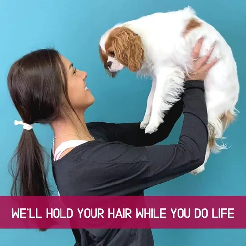 Vista 3 de 100 cintas elásticas para cabello de Kenz Laurenz