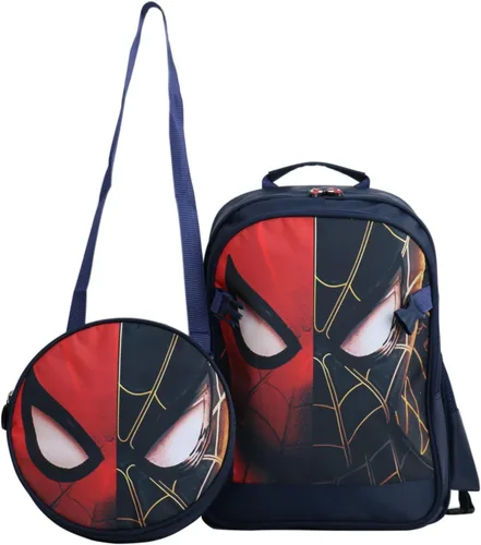 Vista 7 de FENGJINRUHUA Lindo juego de roles de dibujos animados escuela primaria mochila para niños cómics niños niñas (A-azul marino), A-Azul marino, Mochila