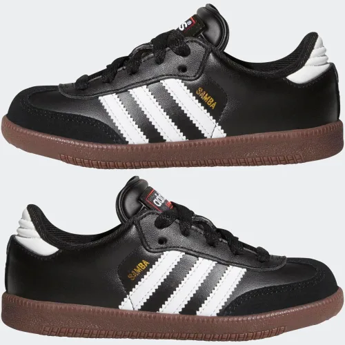 Vista 9 de adidas Samba Classic Soccer Shoe Kid Negro/Blanco