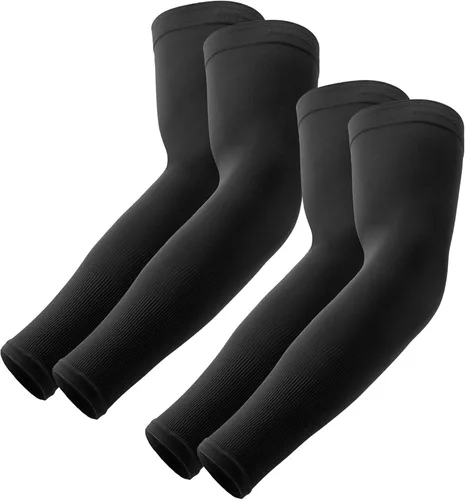 Vista 17 de OutdoorEssentials Mangas de brazo con protección solar UV, manga de compresión para brazos, mangas de brazo UV para hombres, mujeres, mangas
